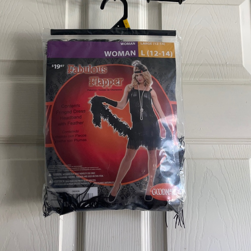 WOMEN FABULOUS FLAPPER NEW L 12-14